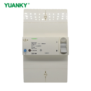 YUANKY HW-PG 3 Phase 2P 4P 300MA 500MA Differentiel Adjustable Earth Leakage Circuit Breaker Elcb