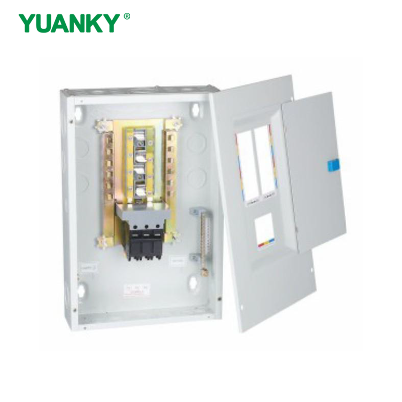 YUANKY D4-S-6-S 100A 120/240VAC Load Centers & Distribution Board Box with NEMA 3R IP Level