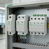 YUANKY 1P/2P/3P/4P AC Voltage SPD 20/40KA Surge Protective Device Din Rail Mounted Lightning Arresto