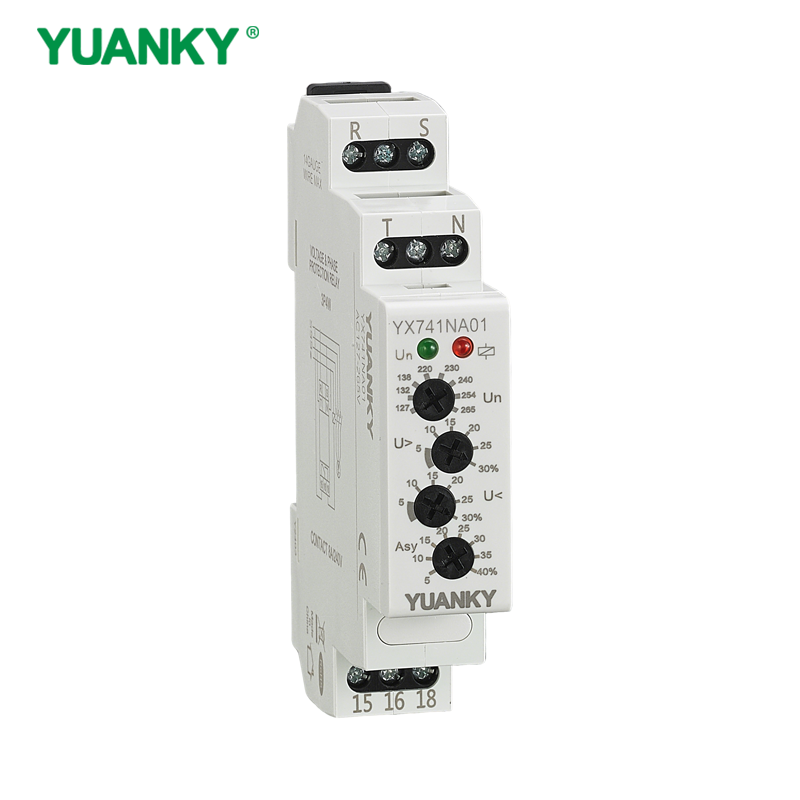 Yuanky Timer 12 TO 240VAC/VDC Din Rail Timer Up To 10 Functions Multi-Functions Time Relay