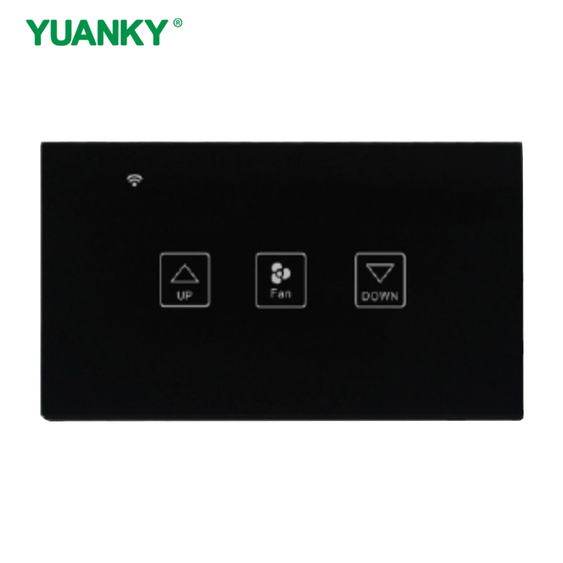Yuanky Wifi Smart Speed Switch 2 Single Control 1 Way Remote Control