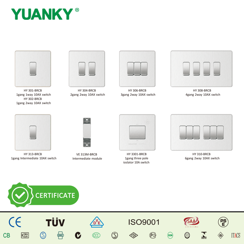 Z&oacute;calo vendedor caliente del interruptor de la gama HY de YUANKY