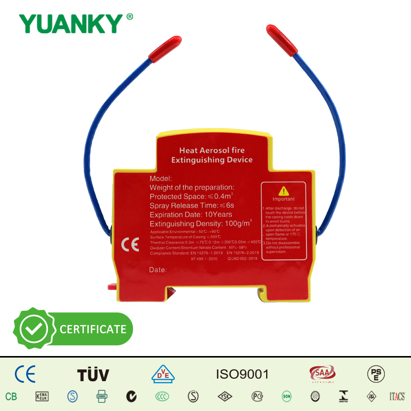 YUANKY VTM-0242 XF499.12010 CE Fire Extinguishing Device
