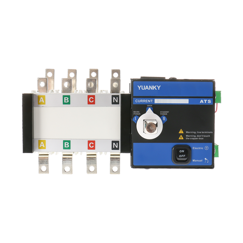YUANKY FHG-630/4P-S1-F 400-630A Y&uuml;ksek Kaliteli &Ccedil;ift &Ccedil;ift G&uuml;&ccedil; Otomatik Transfer Anahtarı