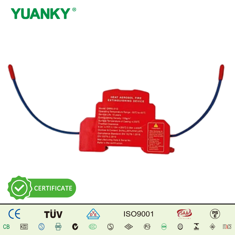 YUANKY QRRO.01G/S XF499.12010 CE Fire Extinguishing Device