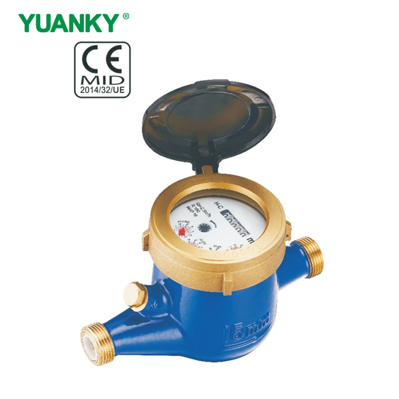 HWSY‑xxE/B (DN15‑DN50) MULTI JET SEMI LIQUID SEALED TYPE WATER METER