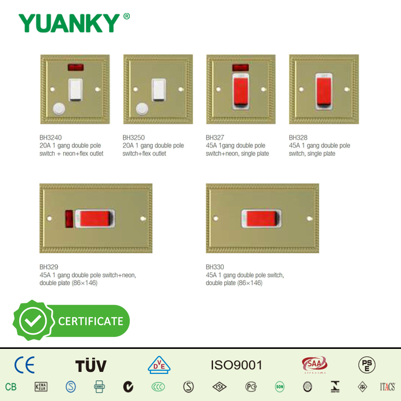 YUANKY Hot Selling BH Range-schakelaaraansluiting