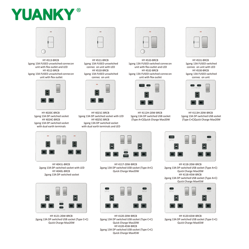 Z&oacute;calo vendedor caliente del interruptor de la gama HY de YUANKY