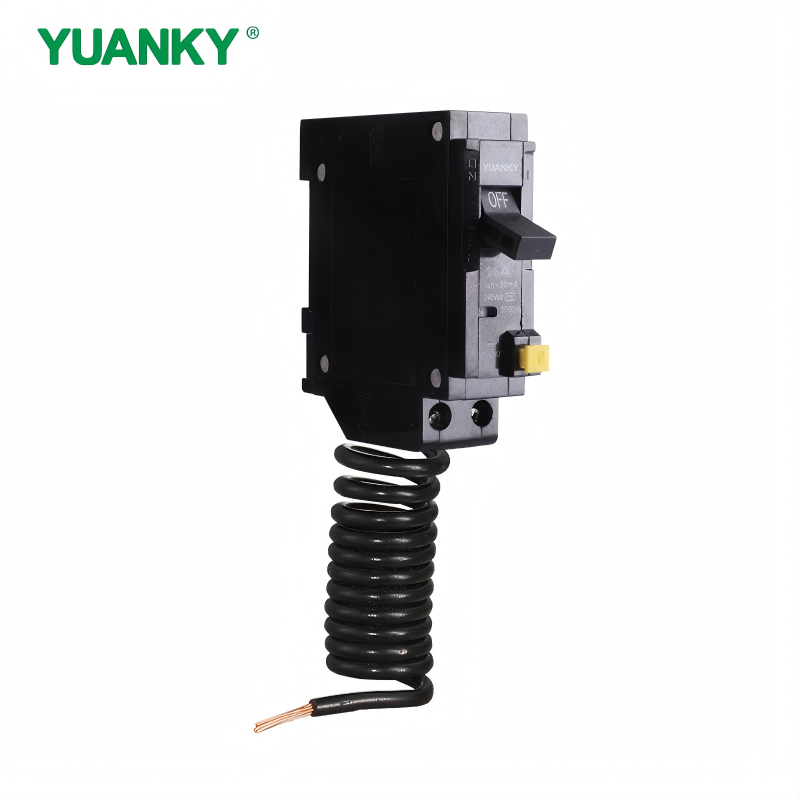 AKBO1-63M Residual Current Breaker Overload molded case circuit breaker vs miniature circuit breaker