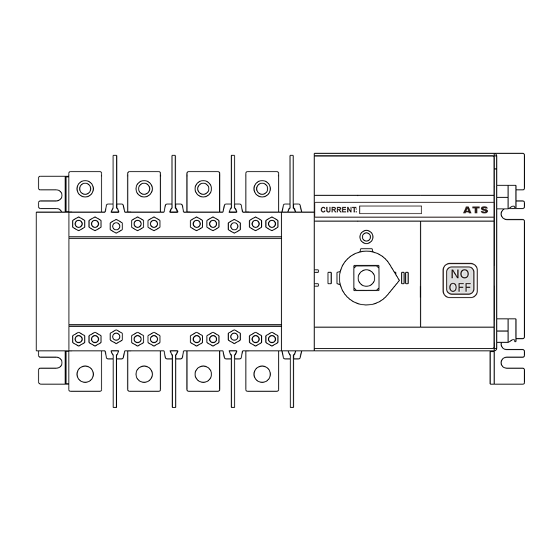 YUANKY FHG-630/4P-S1-F 400-630A Y&uuml;ksek Kaliteli &Ccedil;ift &Ccedil;ift G&uuml;&ccedil; Otomatik Transfer Anahtarı