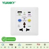 PRCD-SOCKET NF-EL5U-13 Earth Leakage Protection USB Socket with a USB a Ports Plastic US Plug Extension Socket