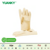 Goatskin Leather Outer Protective Gloves for Electrical Work Wear Over Rubber Insulating Gloves Adjustable Cuff Free Size