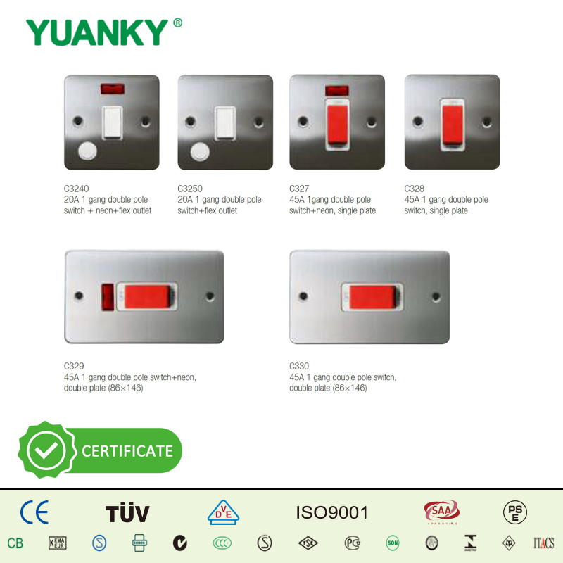 YUANKY حار بيع C مجموعة التبديل المقبس