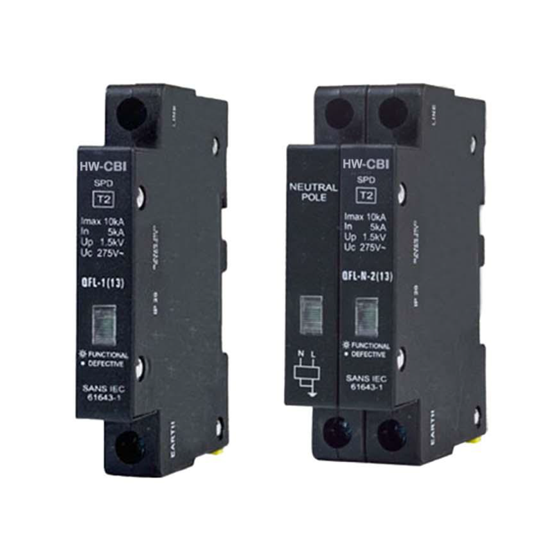 G&uuml;ney Afrika CBI Tipi QFL/QKL Serisi SPD Aşırı Gerilim Koruma Cihazı AC 275V Yıldırım Parafudr OEM Logosu ve Ambalajı Mevcuttur