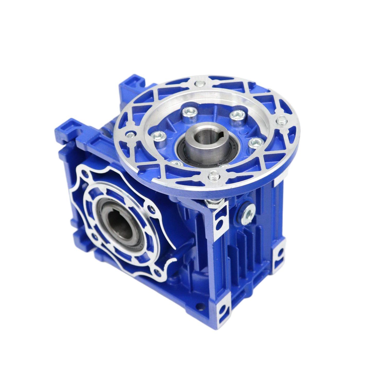 Caja de engranajes helicoidales serie YUANKY, potencia de entrada 0,06 kW-15 kW, relaci&oacute;n i=5-100, distancia central de la turbina de bronce 25 mm-150 mm, reductor de velocidad del motor el&eacute;ctrico RV