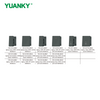 YUANKY Hot Selling Black Euro Modules Switch Socket