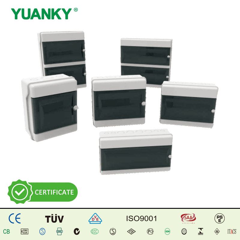YUANKY HWDB4S6R IP65 415VAC 50/60hz Series Distribution Box