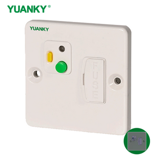 YUANKY New Rcd Socket With FUSE Protection 0130SMG