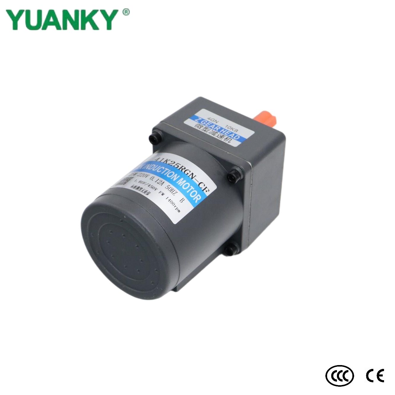 YUANKY Series Miniature Decelerating Motor, Mini Gear Speed Reduction Motor