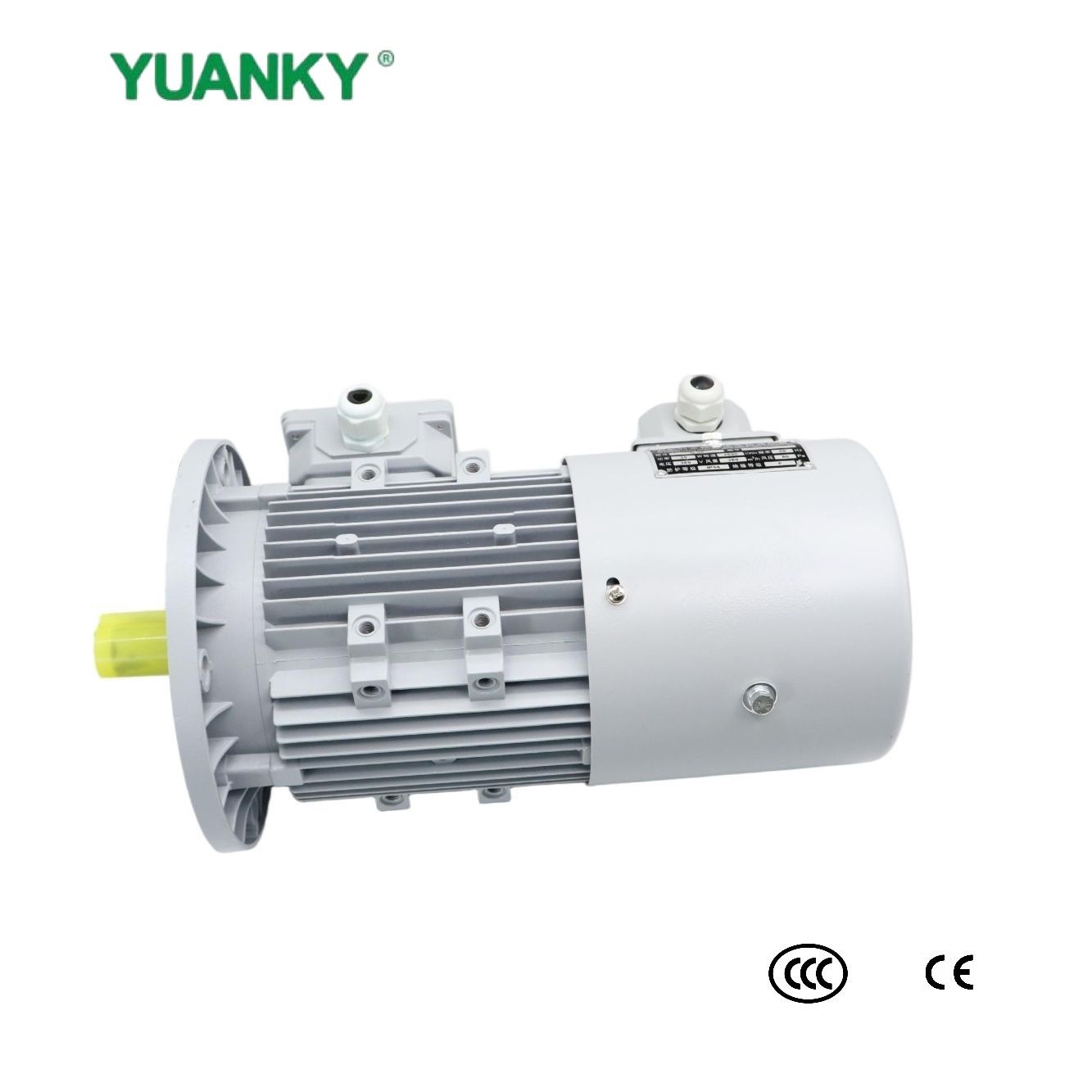 YUANKY YVF -sarjan s&auml;&auml;dett&auml;v&auml; taajuus kolmivaiheinen asynkroninen moottori 0,18kW-7,5kW, 0,57A-15,6A, induktiomoottori