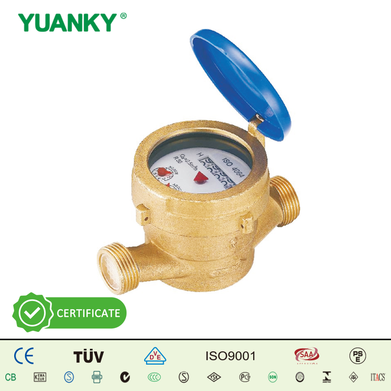 HWS‑xxD1 (DN15‑DN25) SINGLE JET WET TYPE WATER METER