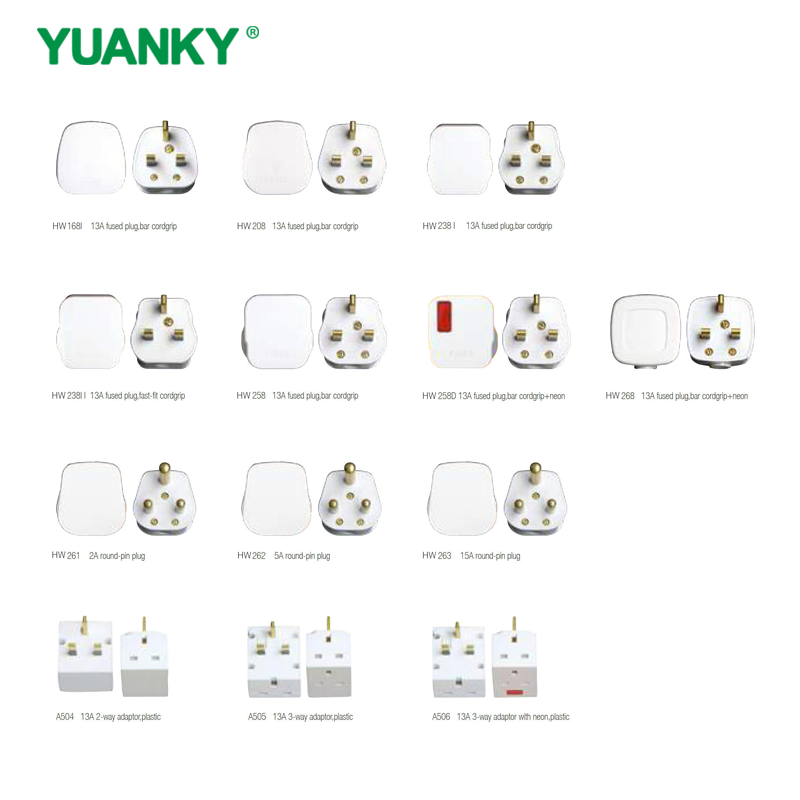YUANKY горячая продажа аксессуаров для розеток