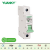 YUANKY S7(6KA) C32 C63 Plastic Miniature Circuit Breaker MCB 1P 2P 3P Din Rail Mounting Industrial Use