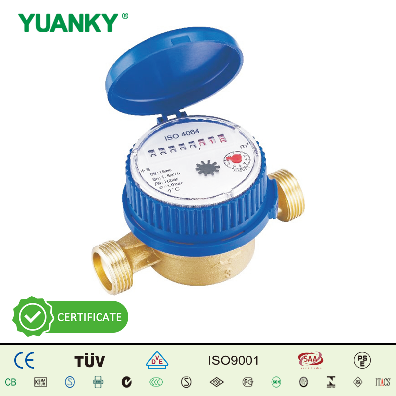 HWSG(R)-xxD1 (DN15‑DN20) COMPTEUR D'EAU DE TYPE SEC &Agrave; JET UNIQUE