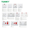 YUANKY Hot Selling ZN Range Switch Socket