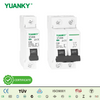 YUANKY S7-63S قطاع دارة صغير 4.5KA 1-63A 220V 50/60 هرتز 1-4P النوع الاقتصادي MCB