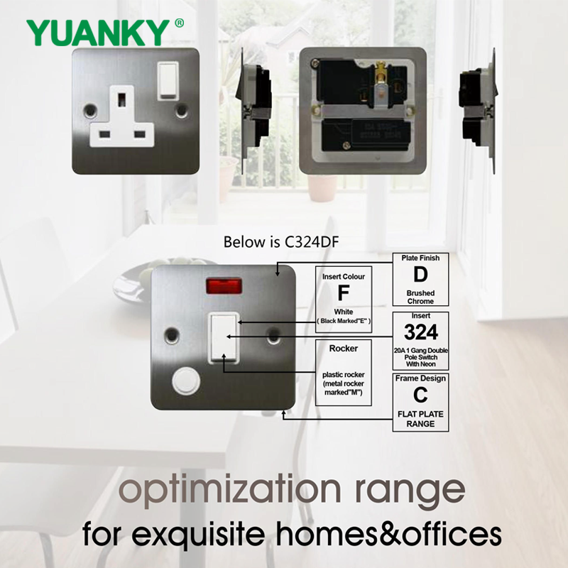 YUANKY Jual Terlaris Soket Sakelar Rentang C