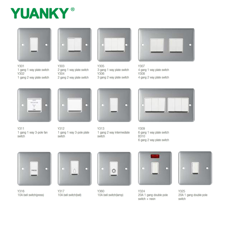 YUANKY Hot Selling Y Range Switch Socket