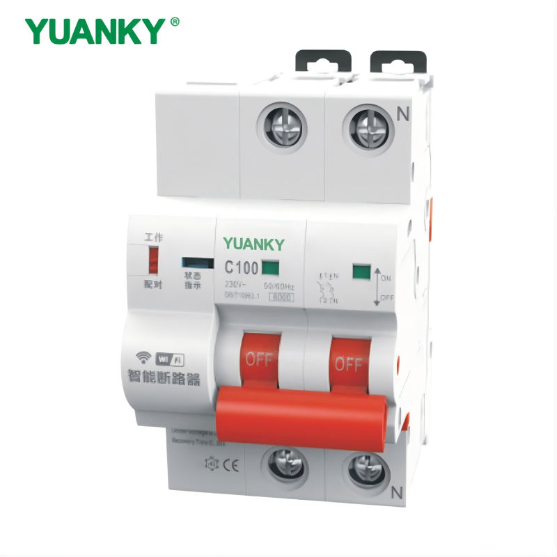 Wifi Circuit Breakers Factory HW03-100AP 16A-100A 6kA Smart Wifi Circuit Breaker