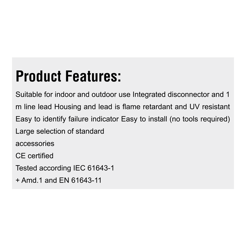Yuanky IEC 61643-1 Metal-Oxide Low Voltage Arresters
