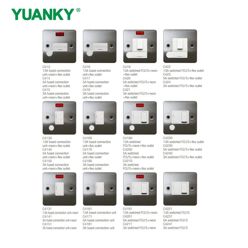 YUANKY Jual Terlaris Soket Sakelar Rentang C