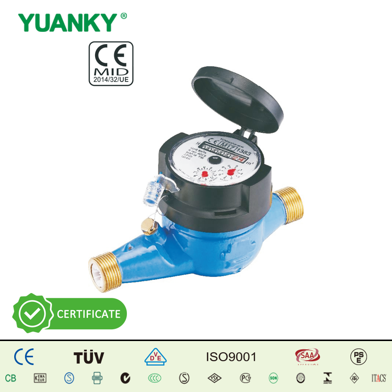 HWSG‑xxE5 (DN15‑DN40) MULTI JET DRY TYPE WATER METER