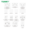 YUANKY Hot Selling CW Range Switch Socket