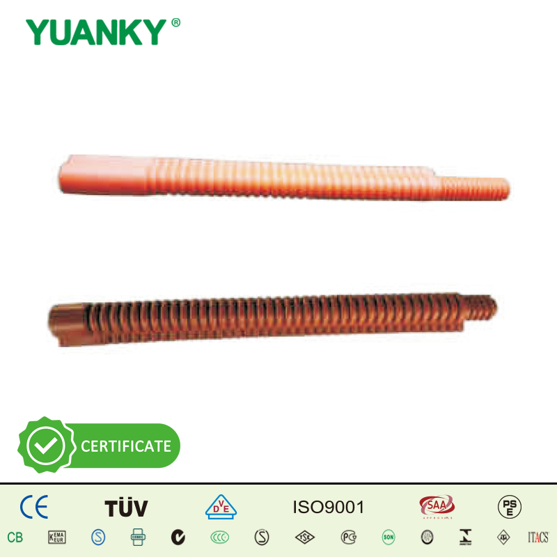 20kV Elastic Rubber Insulated Jumper Cover Corrugated Insulation Sleeve