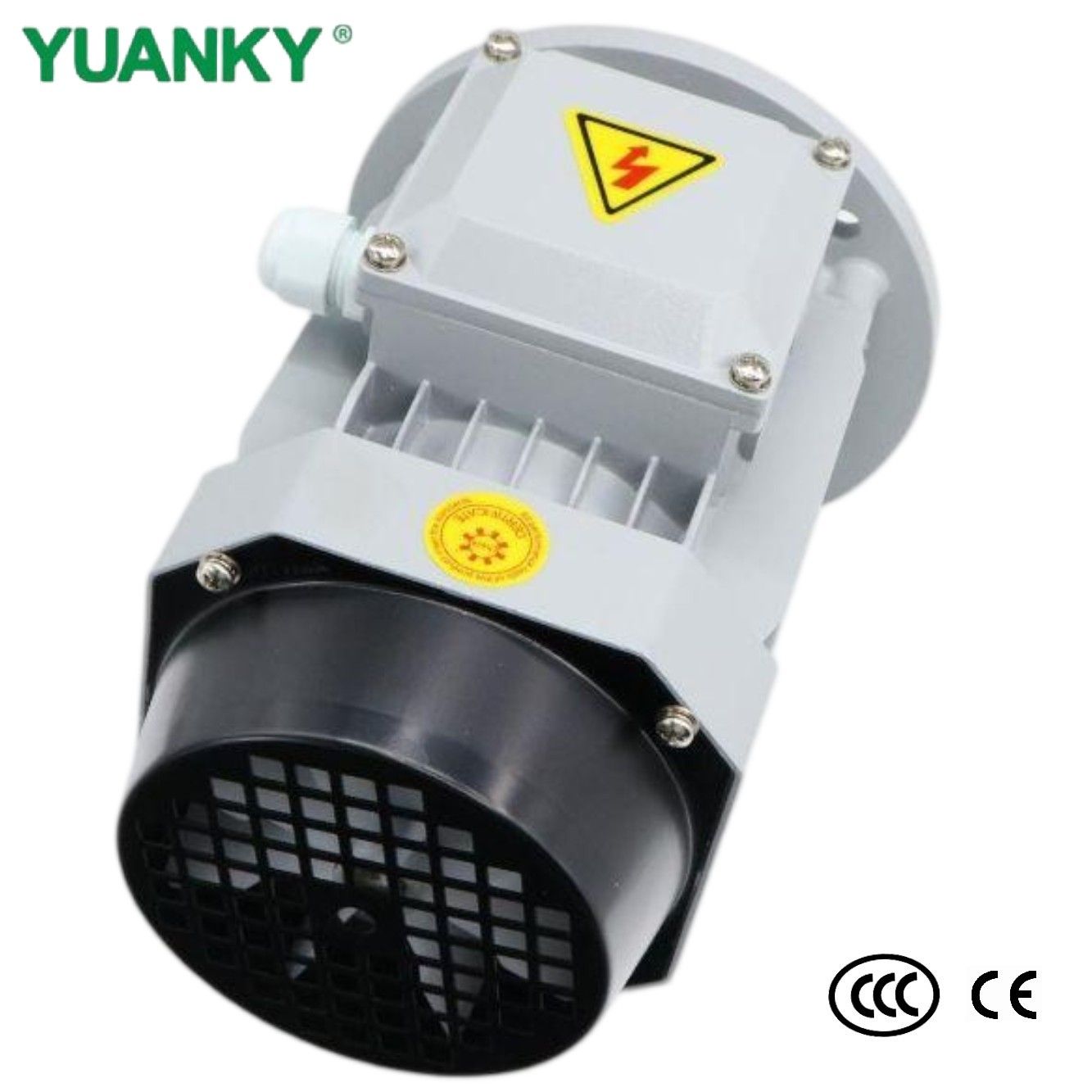 Moteur asynchrone triphas&eacute; s&eacute;rie YUANKY YS 0,18 kW-7,5 kW, moteur &agrave; induction &agrave; coque carr&eacute;e/ronde 1,69 A-14,9 A