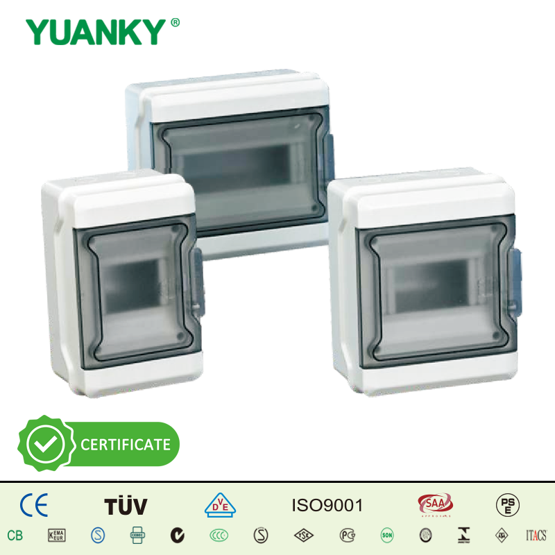 YUANKY HWDB10-4 IP65 128*200*100 シリーズ PV 防水ボックス