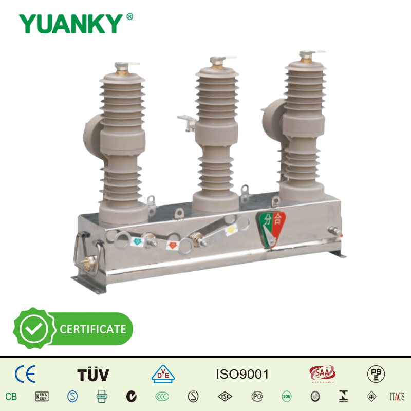 YUANKY ZW32M‑12/ ZW32‑12/ ZW32‑12G S&eacute;rie Outdoor HV Disjuntor magn&eacute;tico permanente a v&aacute;cuo