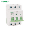 YUANKY S7(10KA) Plastic Miniature Circuit Breaker MCB 1P 2P 3P Din Rail Mounting Red/Green Indication