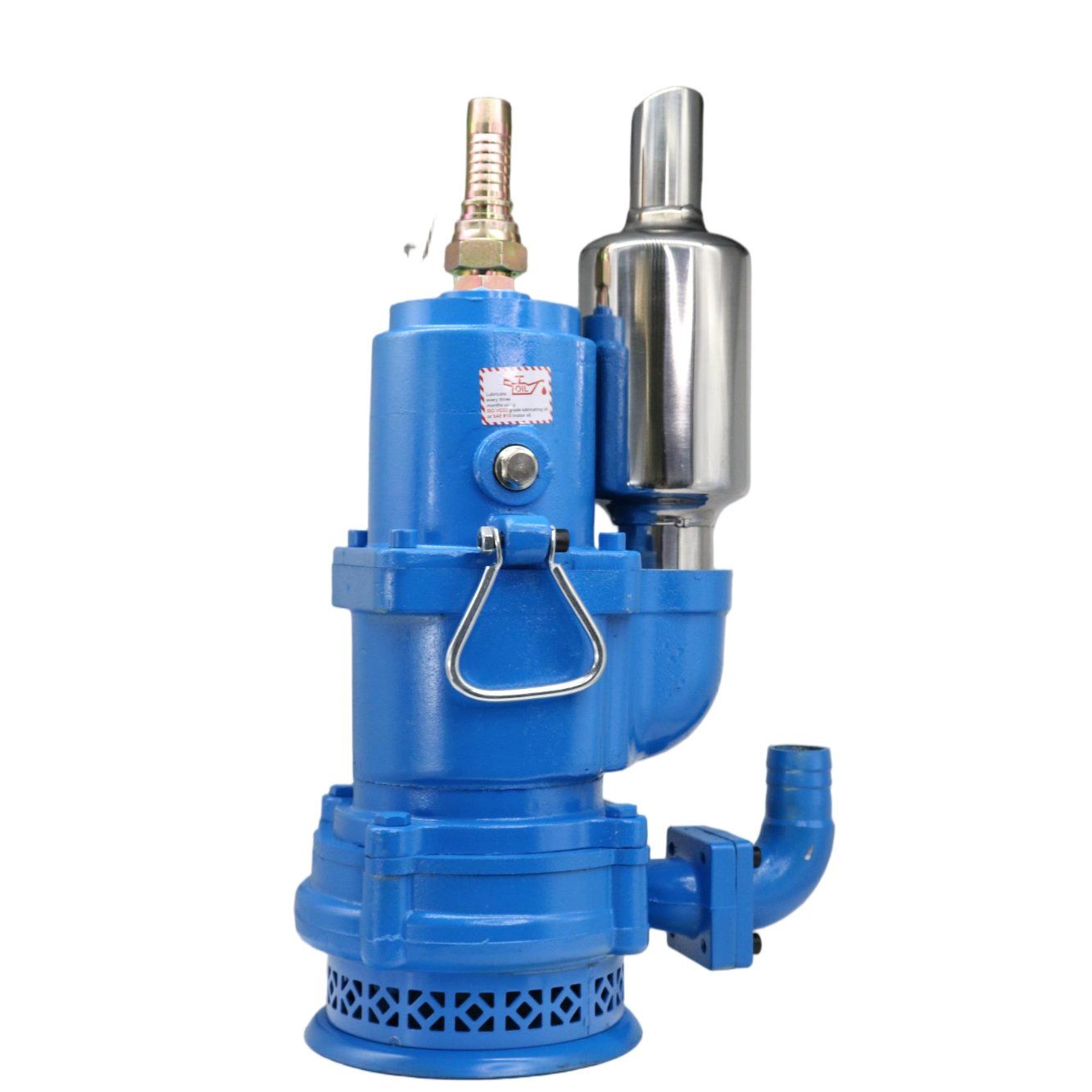 Pompa Bah Pneumatik Seri YUANK SP-SP30-80, Tekanan Udara 0,3Mps-0,7Mpa, Angkat Terukur 60mtrs-80mtrs, Kecepatan Pompa Udara 4500rpm-5000rpm