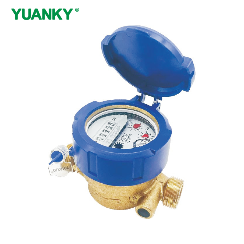 HWSY‑xxD (DN15‑DN20) SINGLE JET SEMI LIQUID SEALED TYPE WATER METER