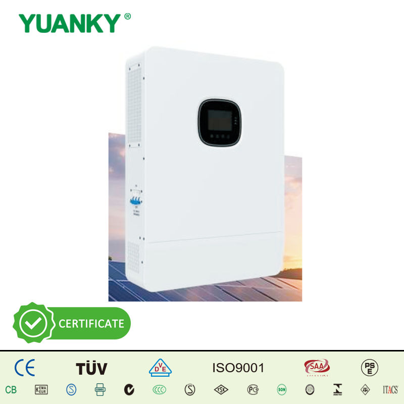 YUANKY HWGF-PT8K DC1500V 180A 8000W Onduleur photovolta&iuml;que hybride On&Off