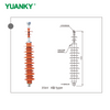 Pararrayos con carcasa polim&eacute;rica YUANKY 35kV tipo Z, tipo X serie YH