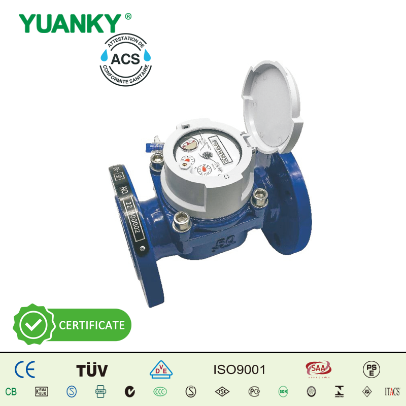 YUANKY HWLC‑xxE4a/RLN1 (DN50‑DN200) WOLTMAN TYPE WATER METER