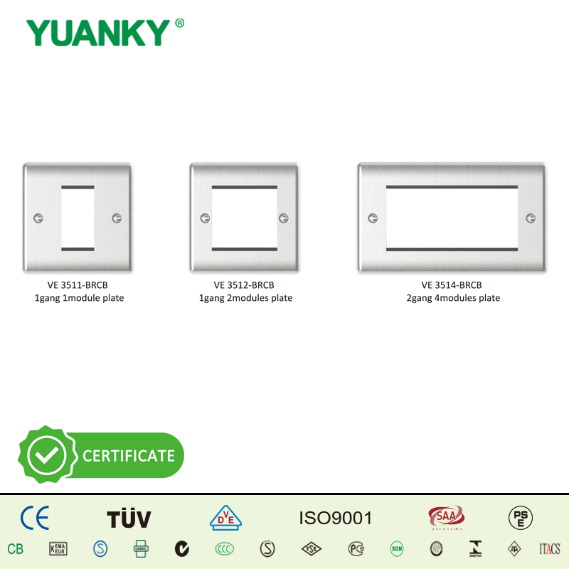YUANKY – prise de commutateur de gamme VE, offre sp&eacute;ciale