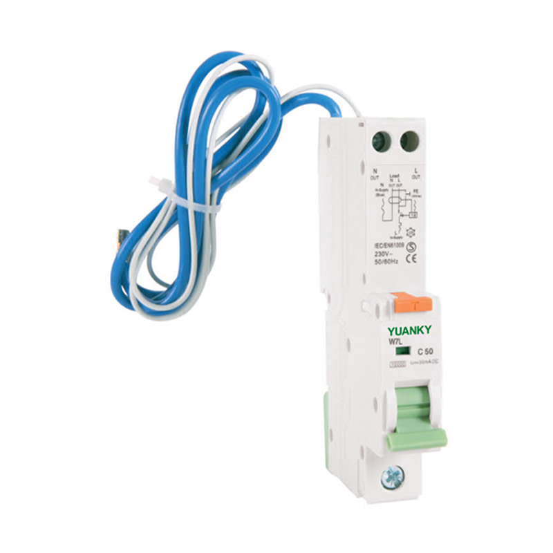 YUANKY W7L RESIDUAL CURRENT CIRCUIT BREAKER WITH OVER CURRENT PROTECTION