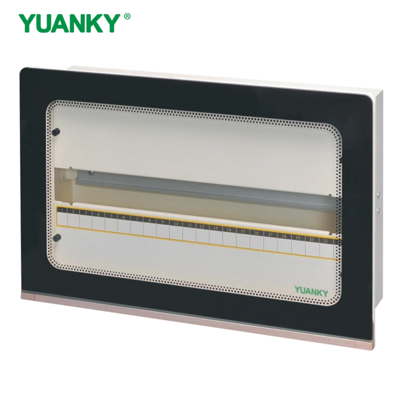 Distribution Box Manufacturer HW-PD-22 Tempered Glass Mask 150LC Panel Board